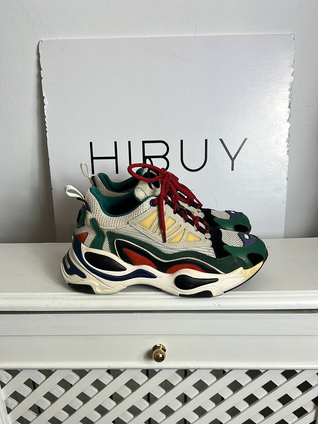 JESSICA BUURMAN. Zapatillas deportivas multicolor.  T 38.Tara)