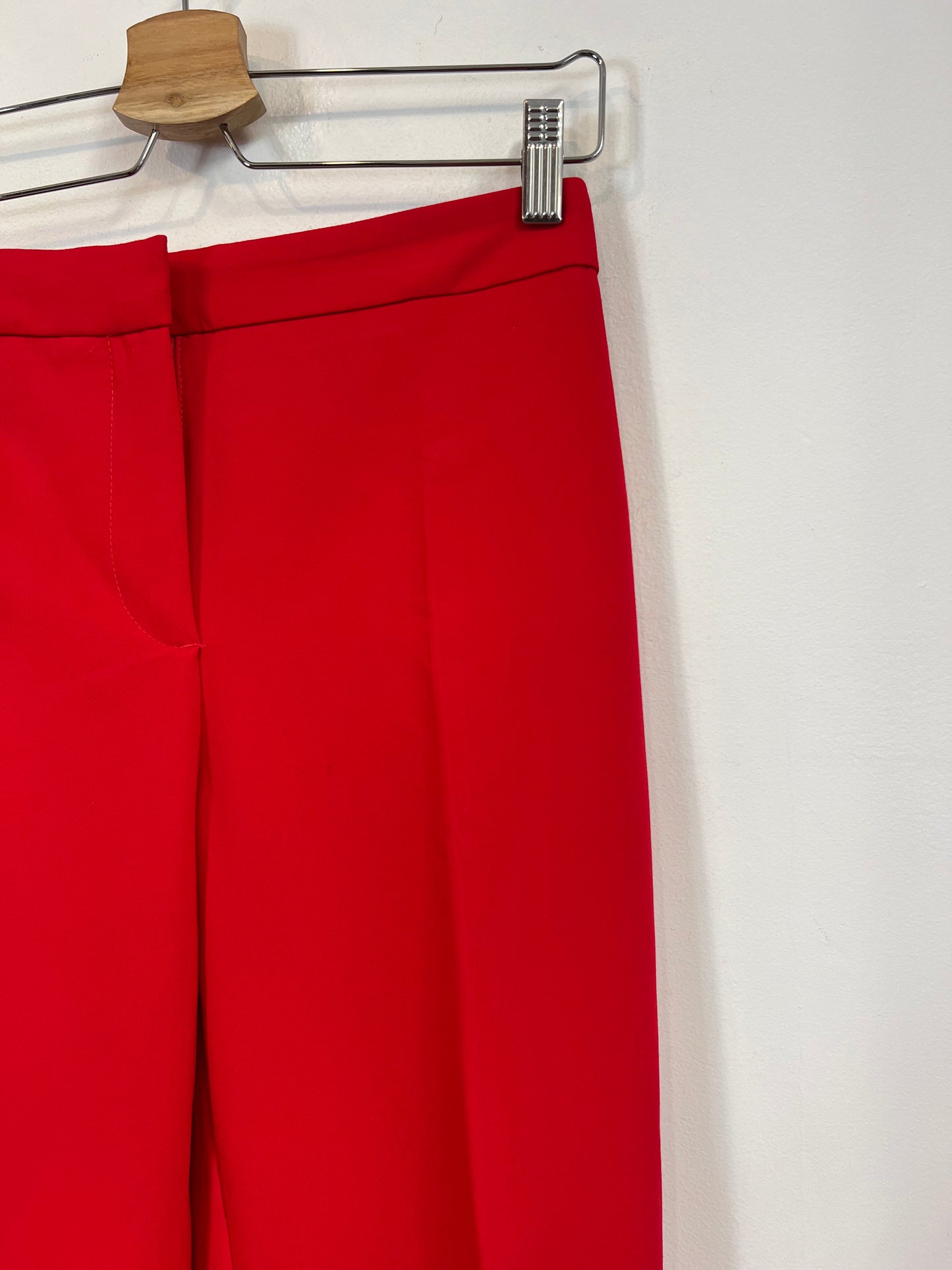 ZARA. Total red vest and trousers look S/S