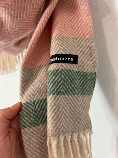 OTHERS. Tricolor cashmere scarf