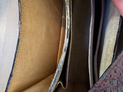 Bolso de hombro piel  marrón