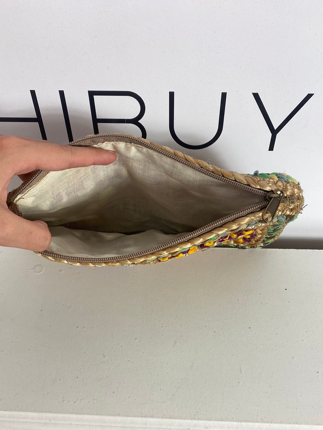 OTHERS. Raffia handbag