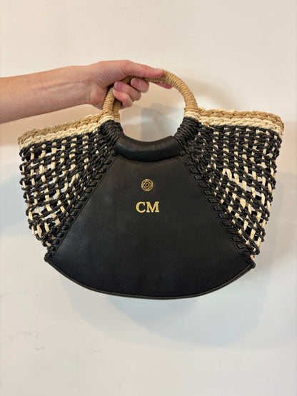 LONBALI. Bolso de mano siglas