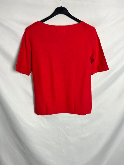 CORTEFIEL. Top punto rojo. T M