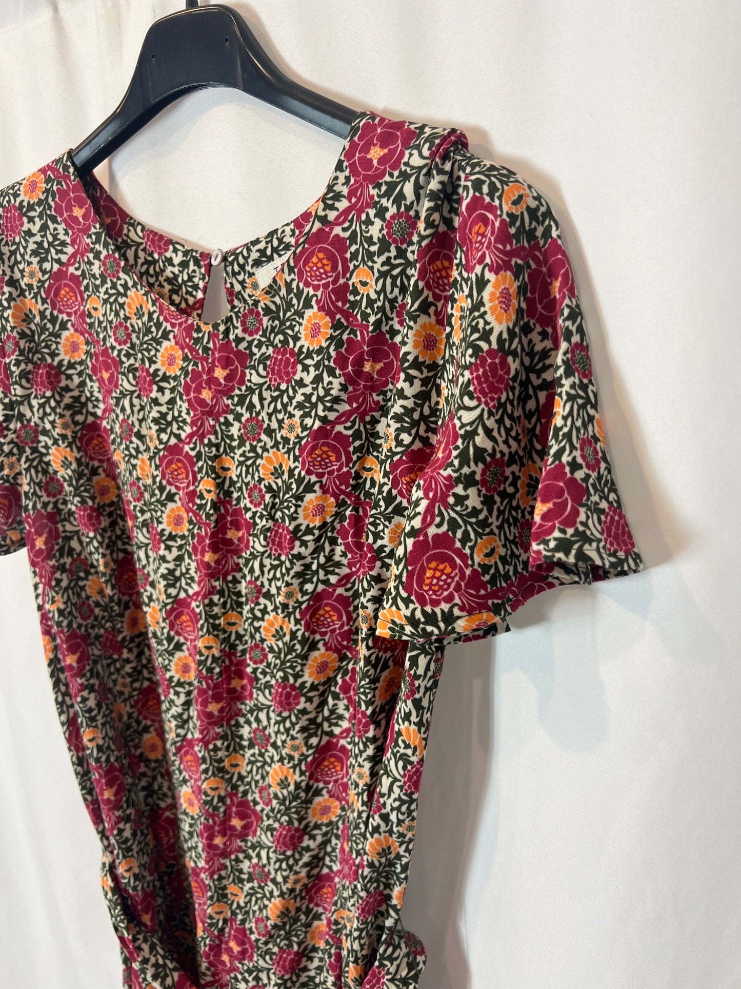 TRUCCO. Vestido estampado flores T.m
