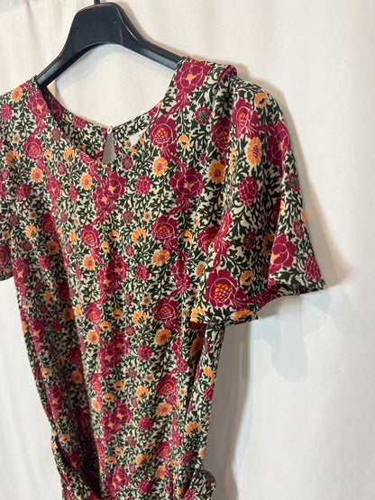 TRUCCO. Vestido estampado flores T.m