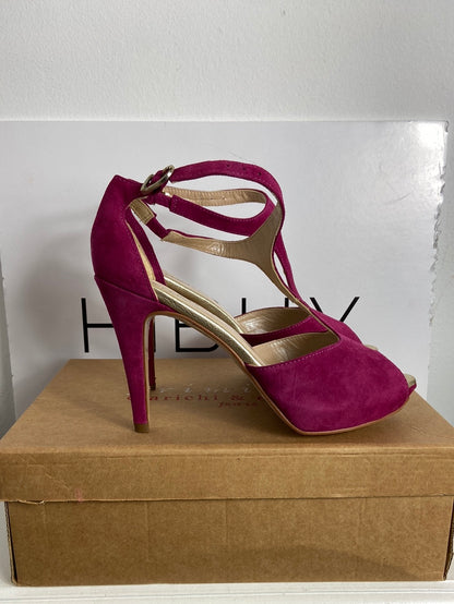 PRIMICHIS. Bougainvillea leather heel size 37