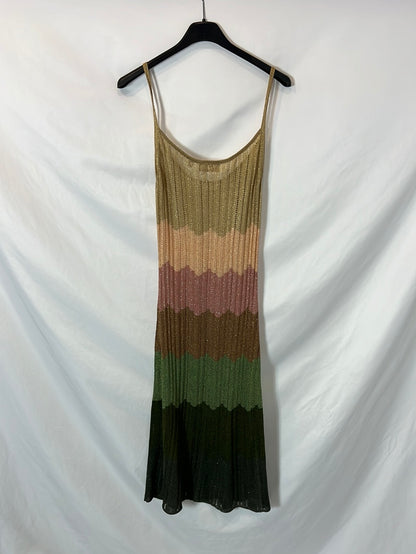 LANGUAGE. Knit dress in colors T4(s)