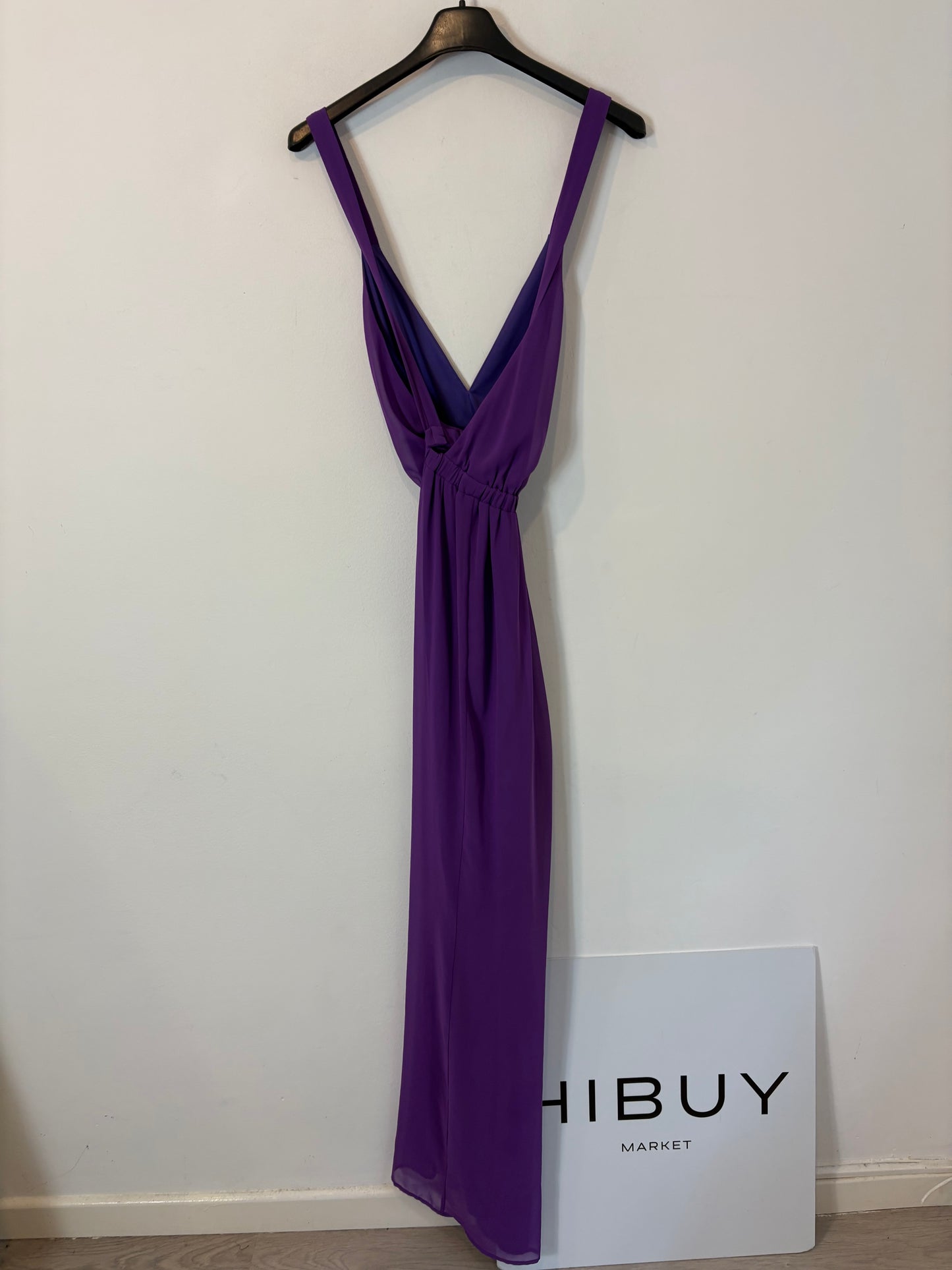 LADY PIPA. Mono largo fluido  espalda cruzada. T S