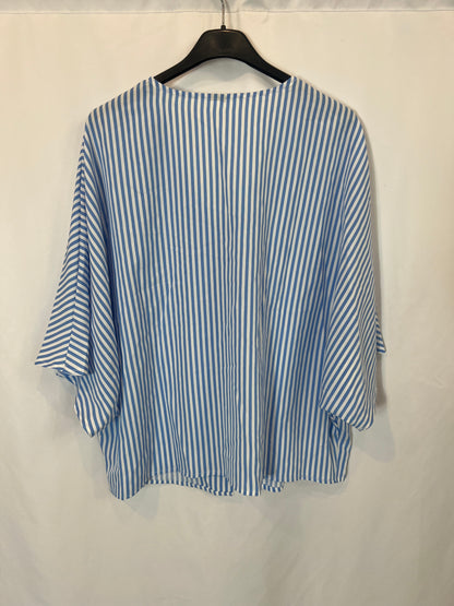 OTRAS. Blusa rayas fluida. T M