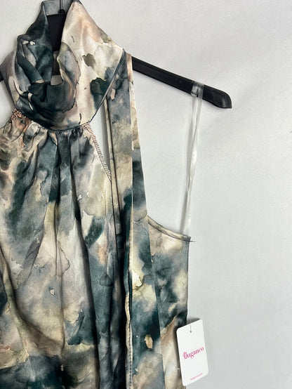 BUGANCO. Vestido largo tie dye Tu(s)