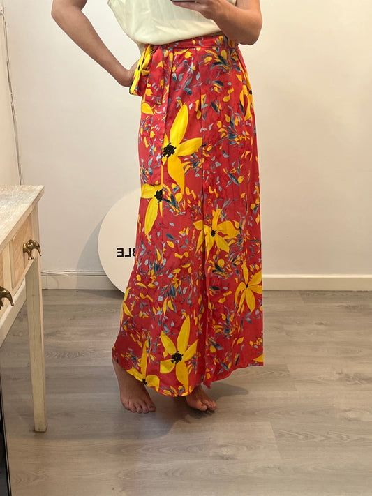 OTRAS. Falda larga estampada TU(m/l)