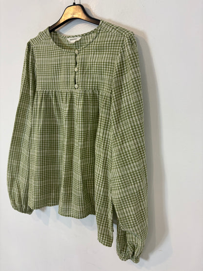 SPRINGFIELD. Blusa fluida cuadros