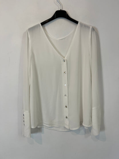 BIMANI. White button-down blouse Tm