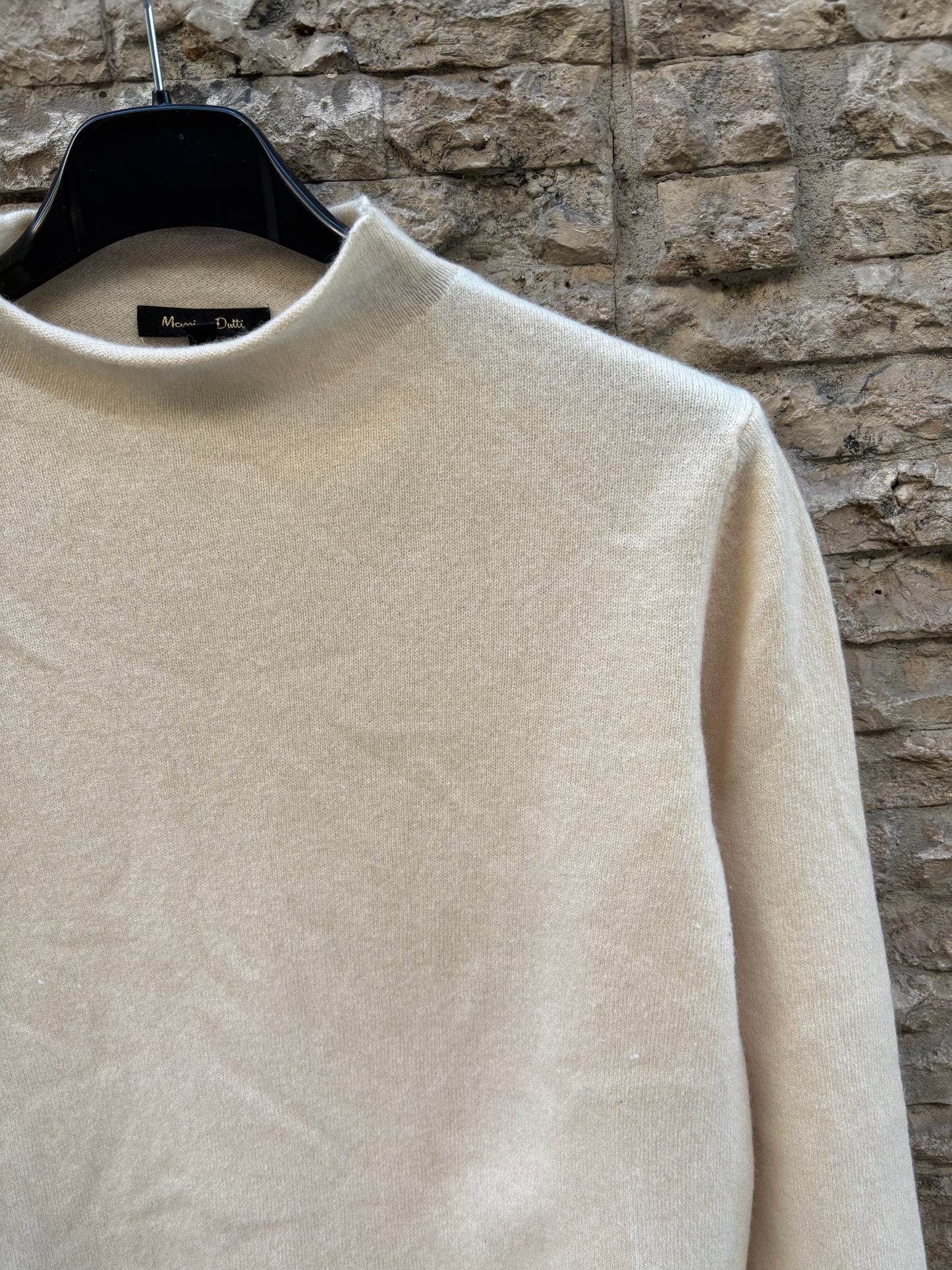 ZARA. Black stretch knit top. TL