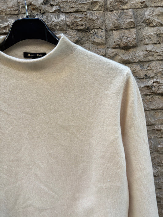 ZARA. Black stretch knit top. TL