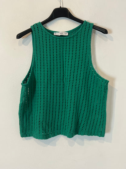 MANGO. Green die-cut set Ts/m