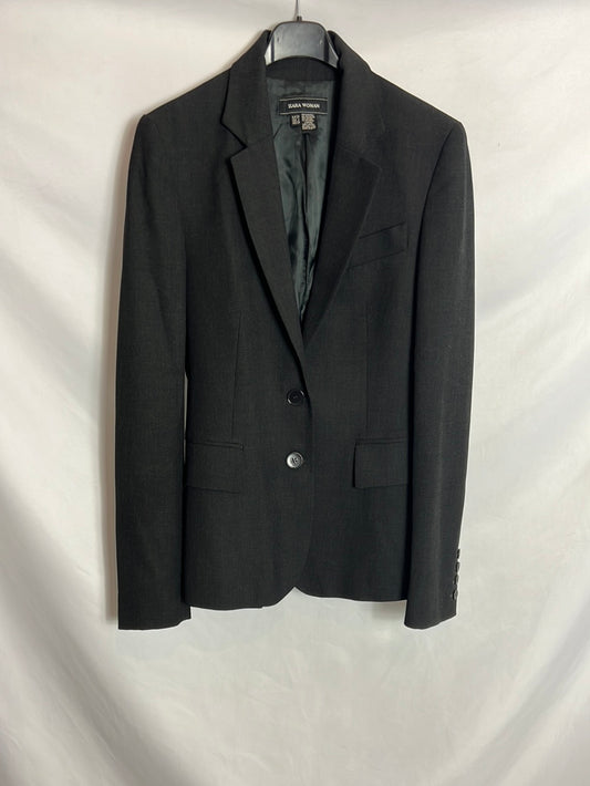 ZARA. Blazer gris marengo . T XS