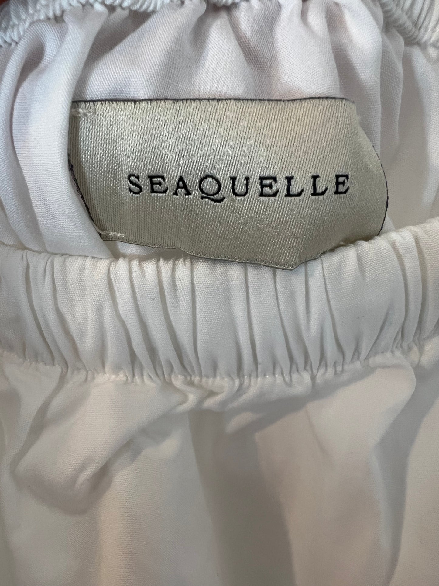 SEAQUELLE. Falda larga blanca T.xs