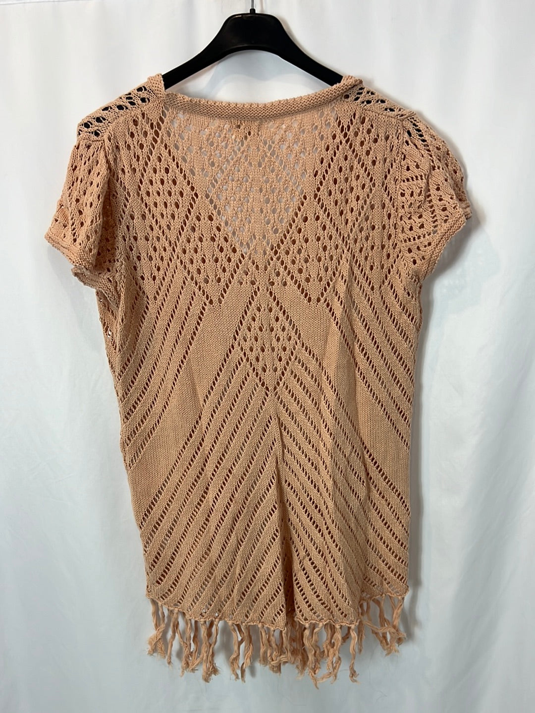 NÜD BY NEKANE. Top rosa croché Tm/l