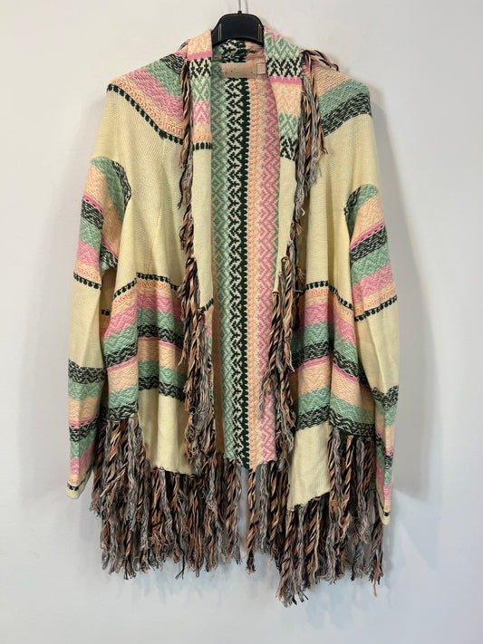 BDBA. Cárdigan étnico punto T.42