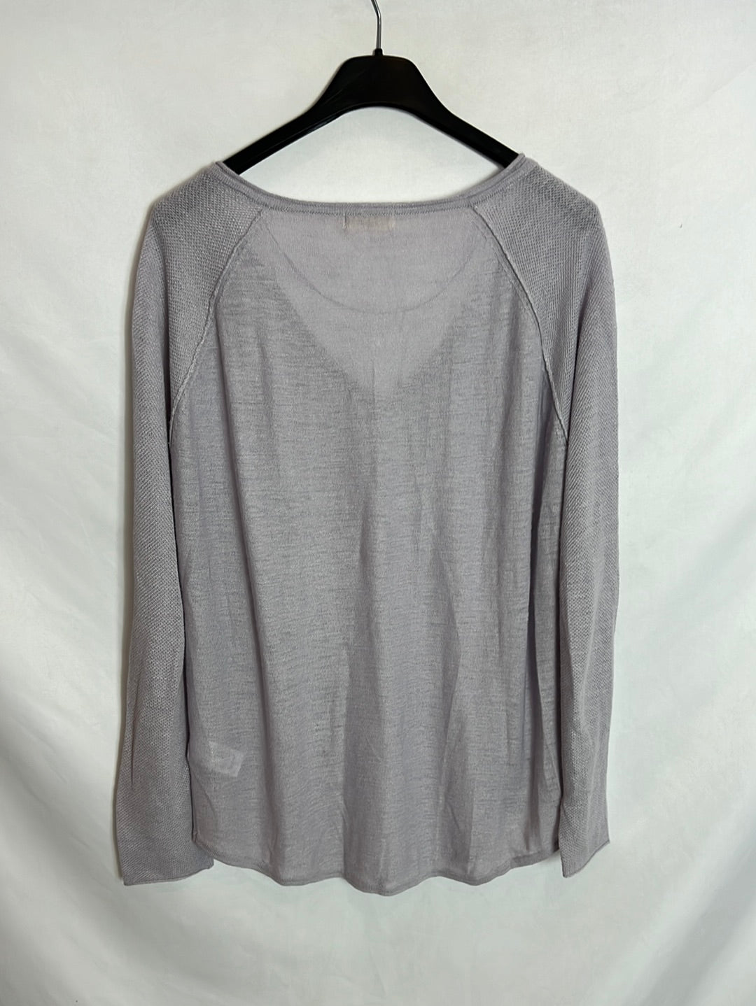 YERSE. Jersey fino cuello pico. T 0(xs/s)