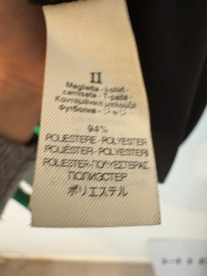 FORTE FORTE. Top verde metalizado