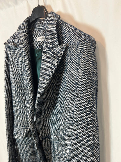 CHARLOTTE BLAZ. Teal heather blazer. TS