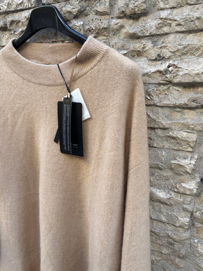 OTHERS. Long knit dress with neckline detail. TS