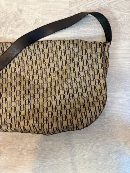CAROLINA HERRERA. Bolso tela bandolera