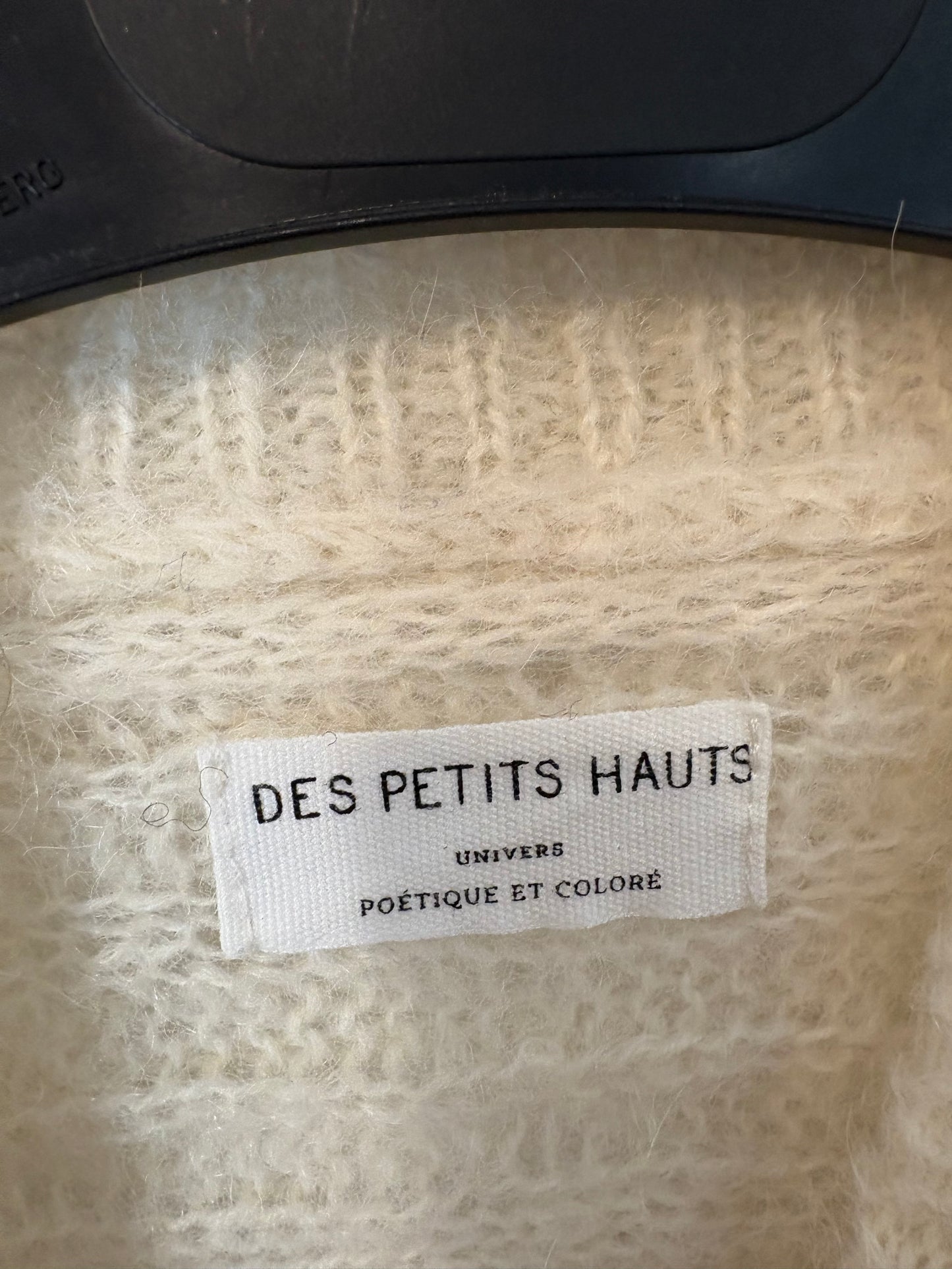 ZARA. Black stretch knit top. TL