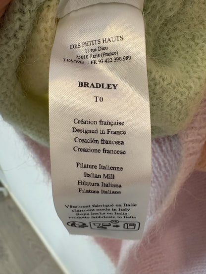 ZARA. Black stretch knit top. TL