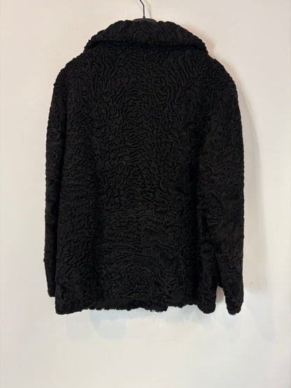 ZARA. Black stretch knit top. TL