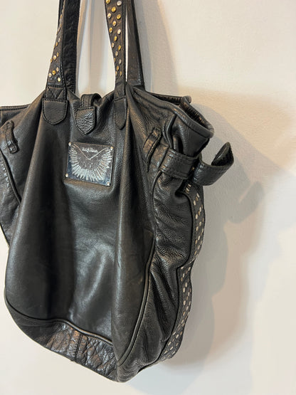 ZADIG&VOLTAIRE. Bolso shopper piel  tachuelas