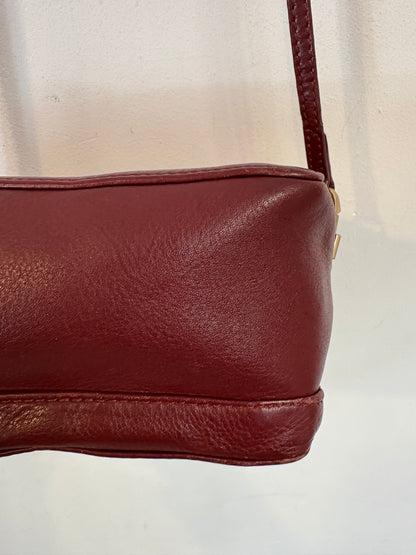 ZADIG&VOLTAIRE. Bolso burdeos piel