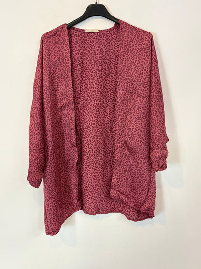 RENATTA&GO. Kimono fluido estampado. T U