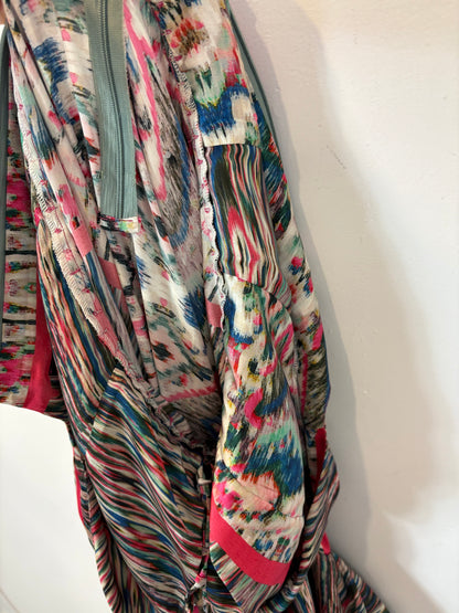 TETÉ BY ODETTE. Vestido largo colores detalle tachuelas