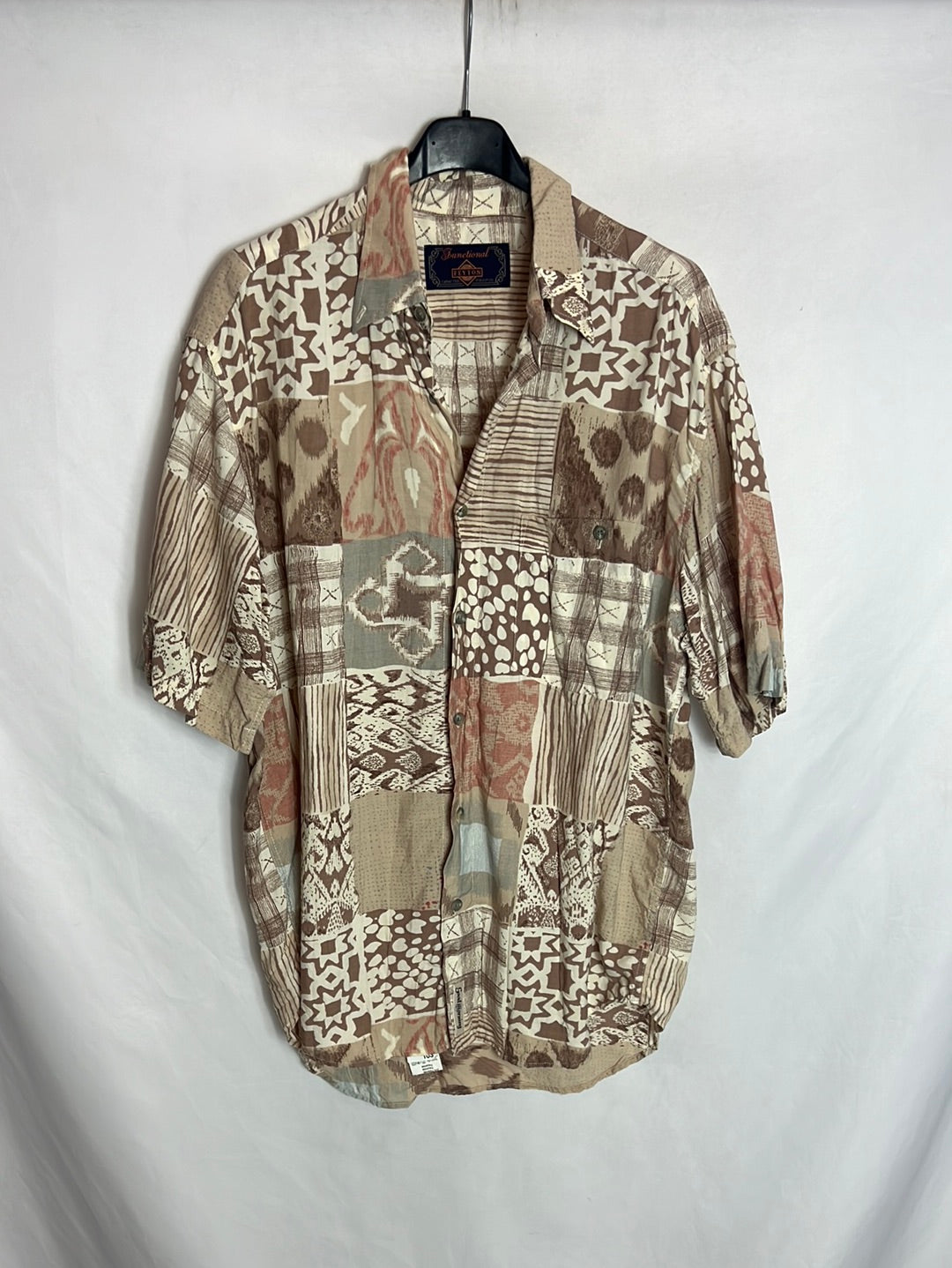 FUNCTIONAL PEYTON. Camisa vintage estampada. T 2(M)