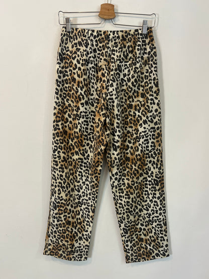 PARFOIS. Pantalón fluido animal print. T XS/S
