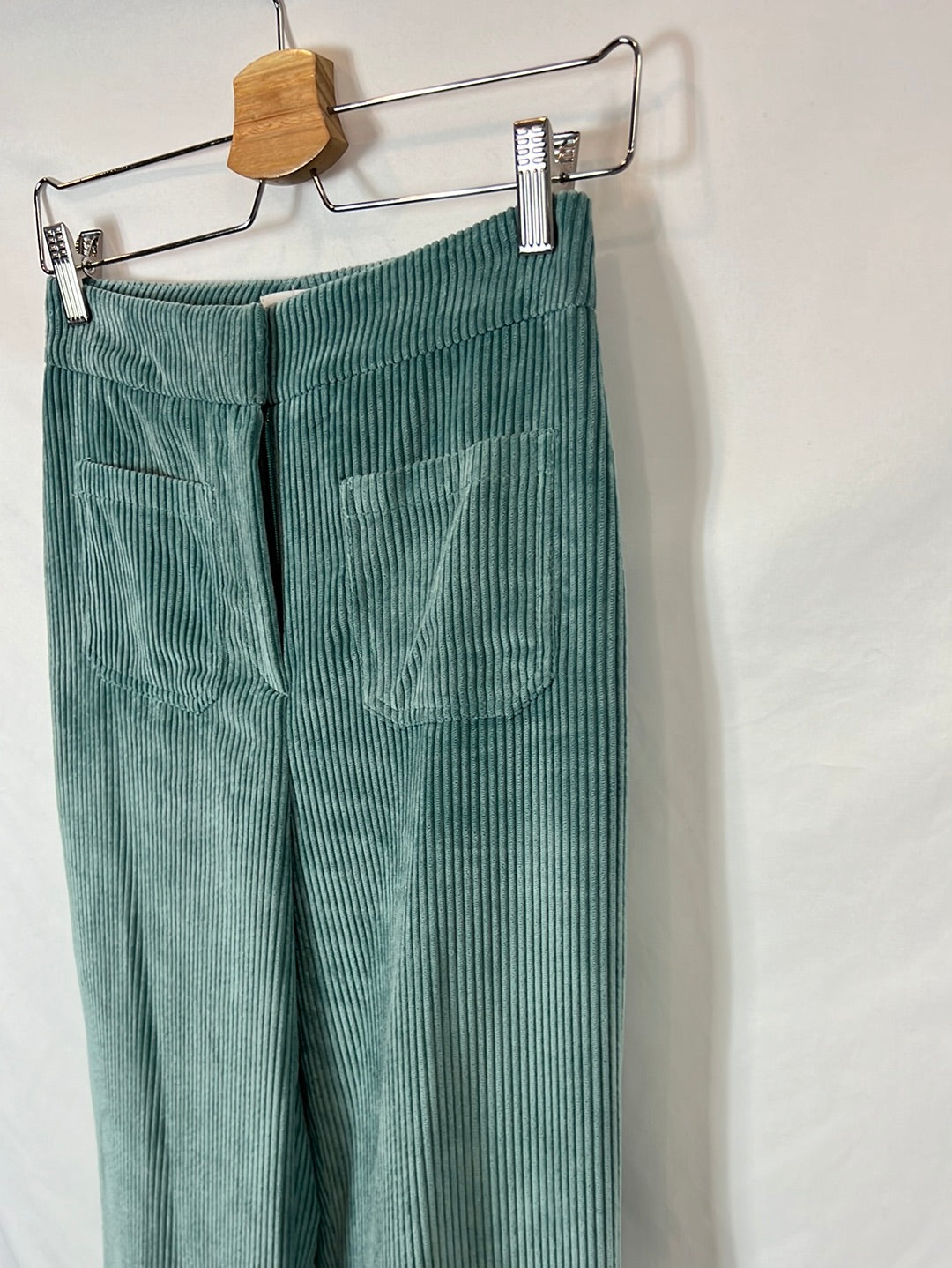 MIRTO. Pantalón pana azul T.36