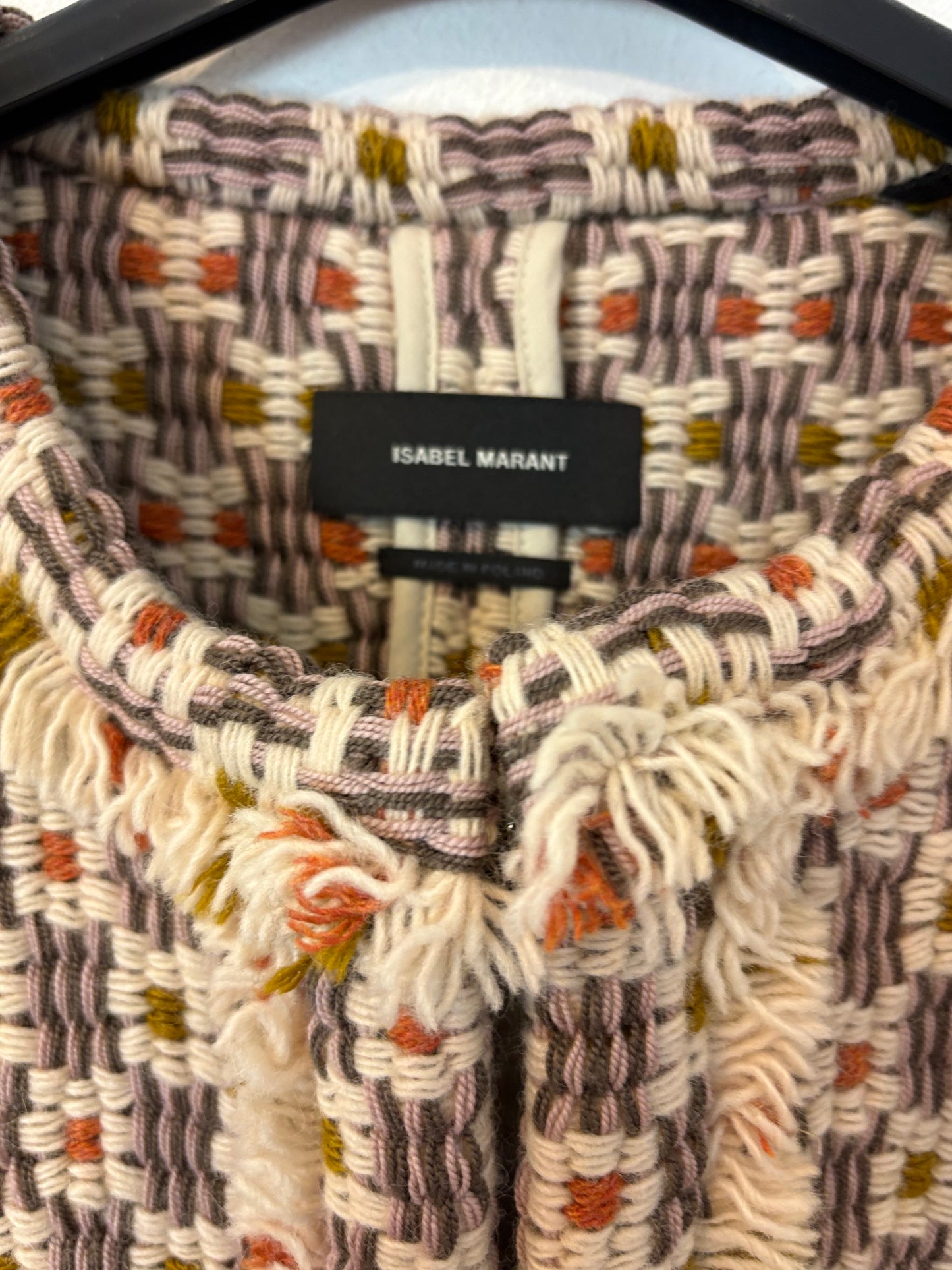 ISABEL MARANT. Chaqueta tweed multicolor