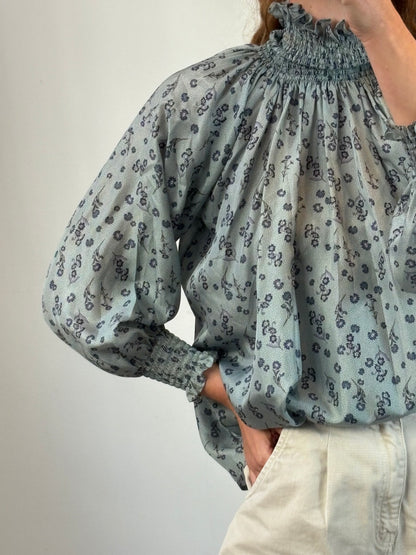 JOSEPHINE. Blusa seda estampada