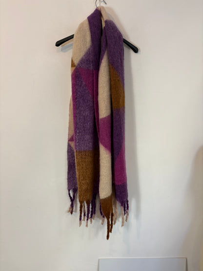 TINTORETTO. Bufanda tonos malva