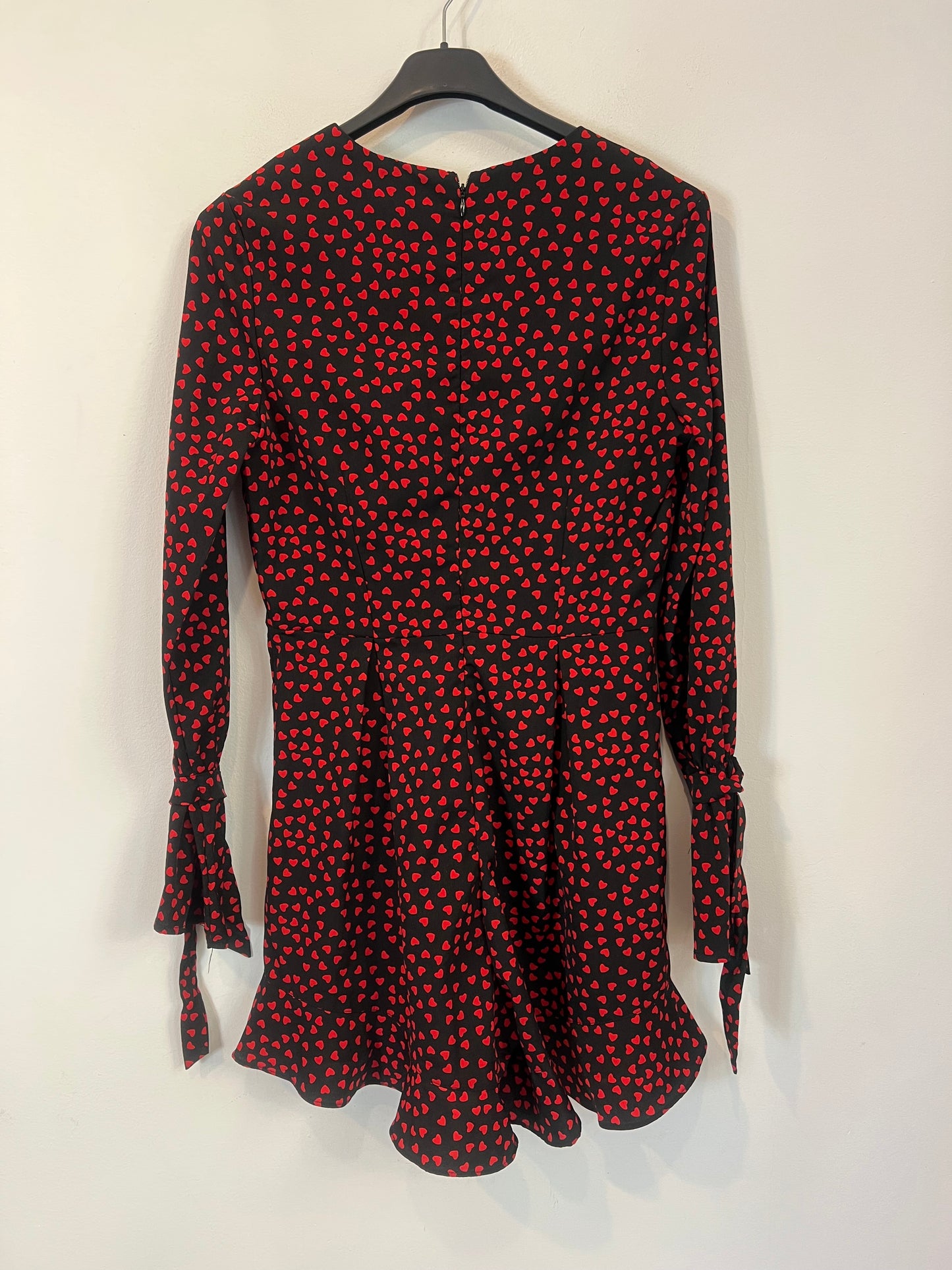 LOAVIES. Mono negro corazones T.xs