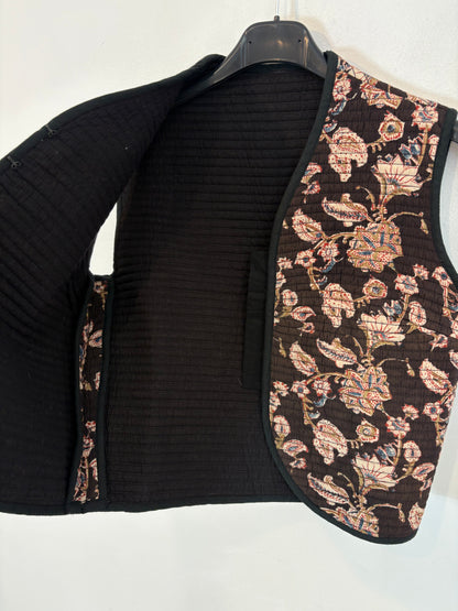 Chaleco textura estampado