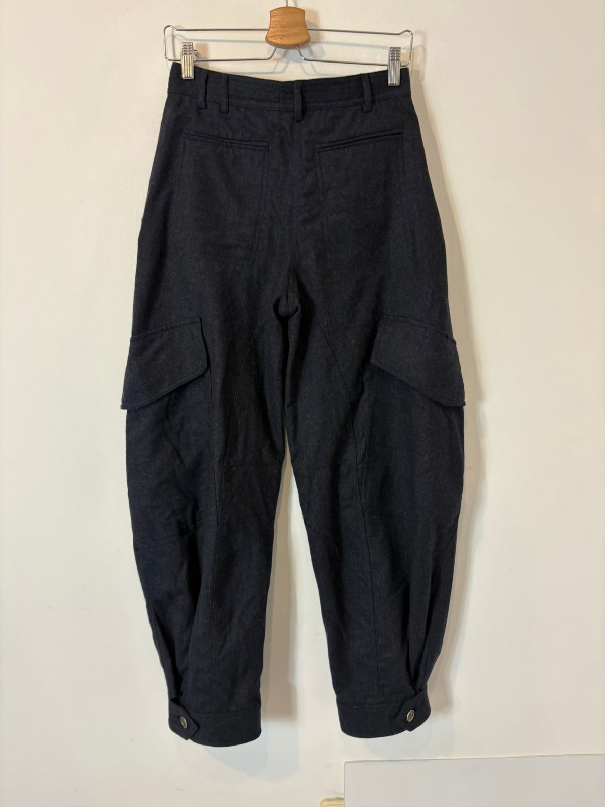 ZARA SRPLS. Pantalón balloom con lana