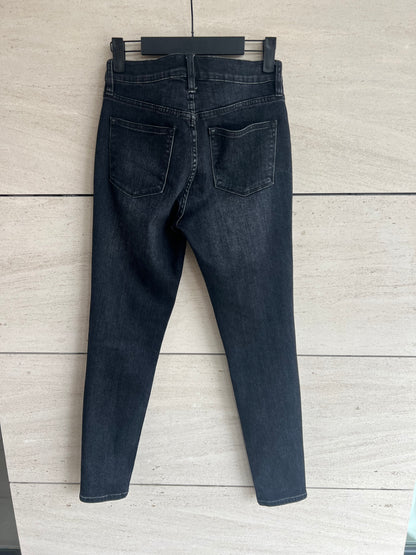 J CREW. Skinny black denim. Size 26 (36)