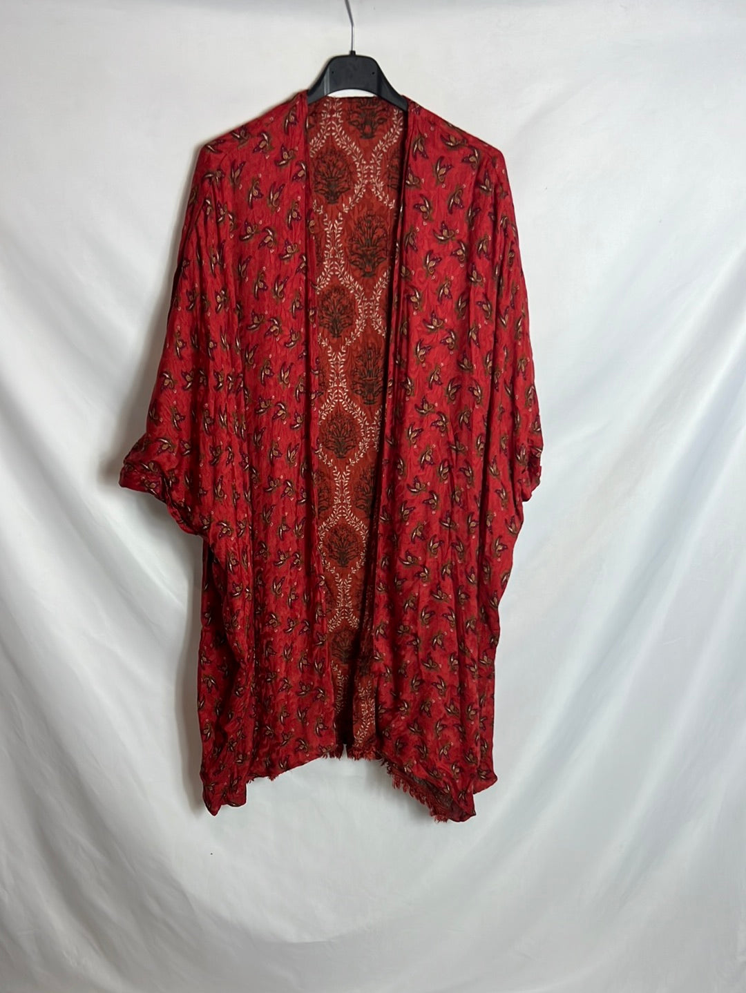 OTRAS. Kimono flores reversible TU(m)