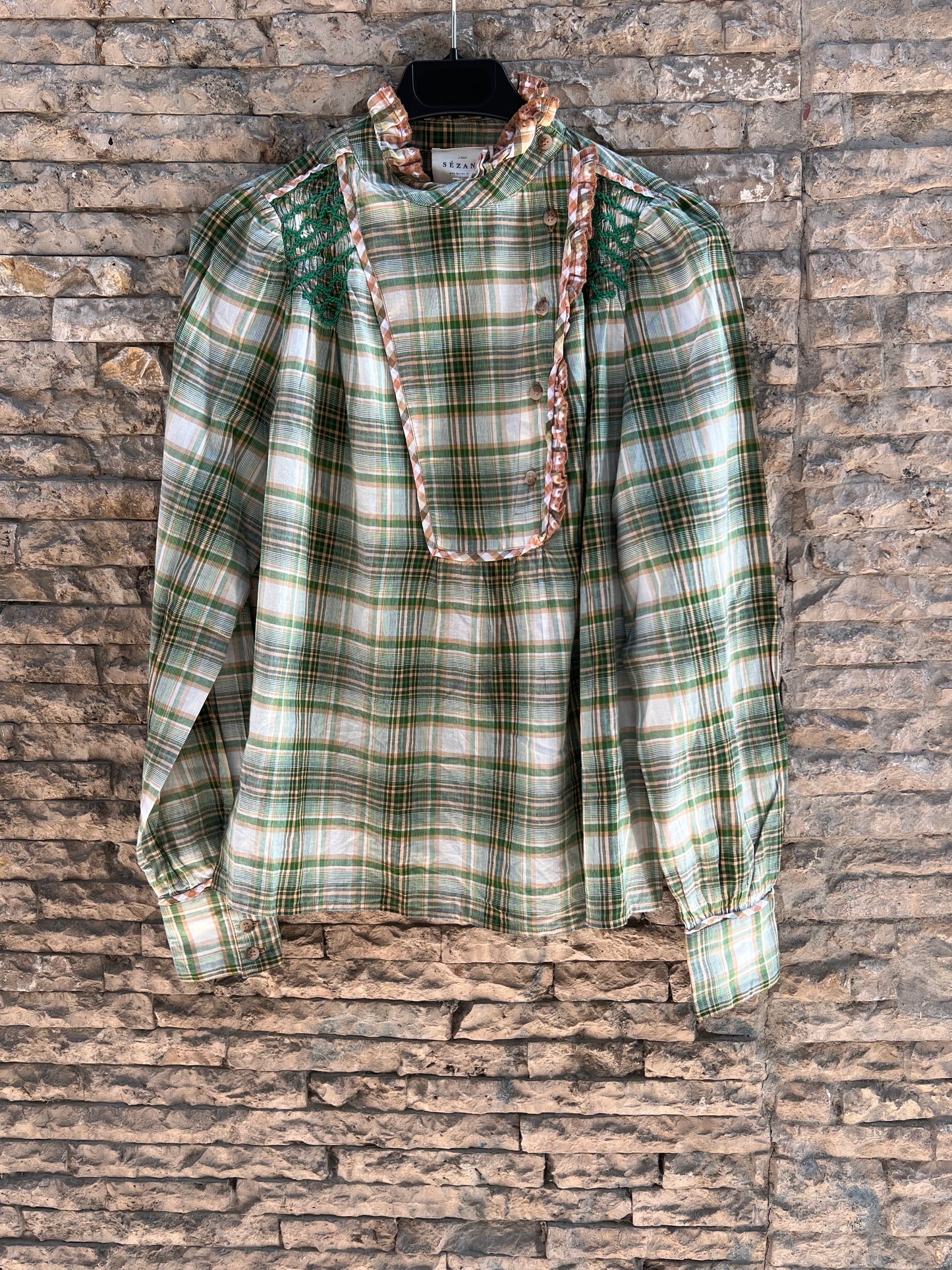 ZARA. Striped knit top Ts