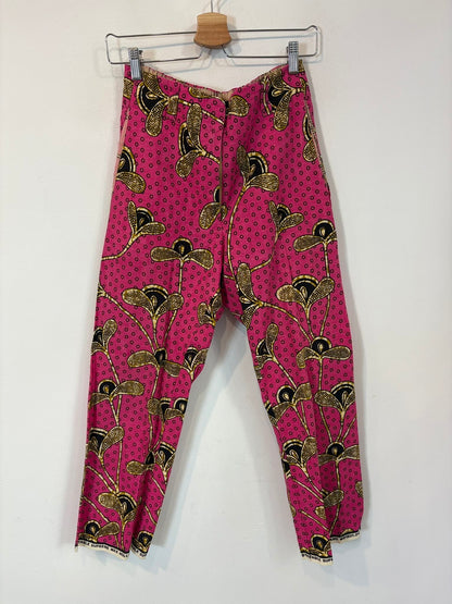 RAPTUS & ROSE. Pantalón rosa estampado