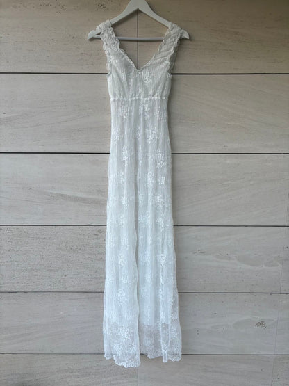 NTB. Vestido Moonlight largo blanco